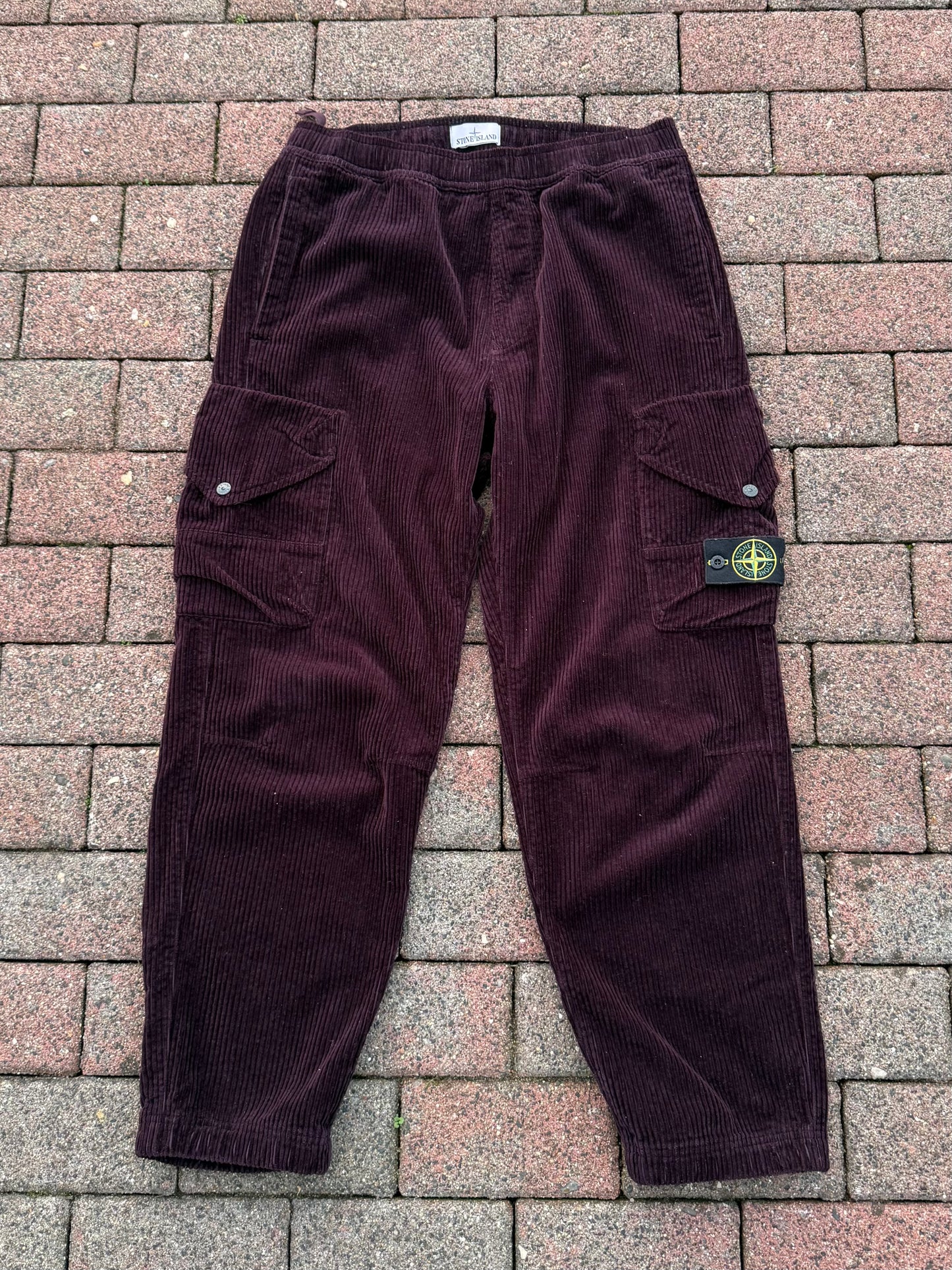 Stone Island Corduroy Cargos - W33