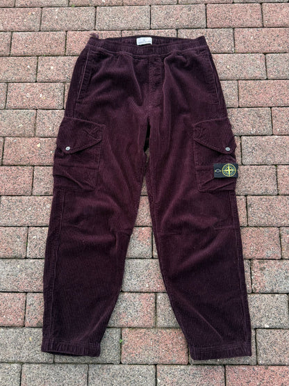 Stone Island Corduroy Cargos - W33