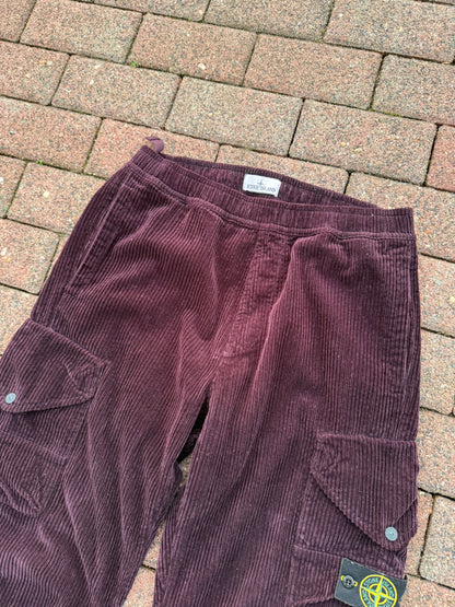 Stone Island Corduroy Cargos - W33