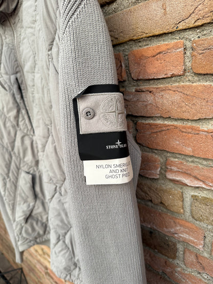 Stone Island Nylon Smerigliato and Knit Jacket - XL