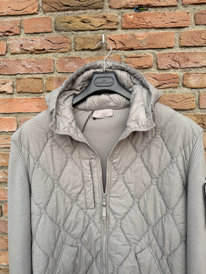 Stone Island Nylon Smerigliato and Knit Jacket - XL