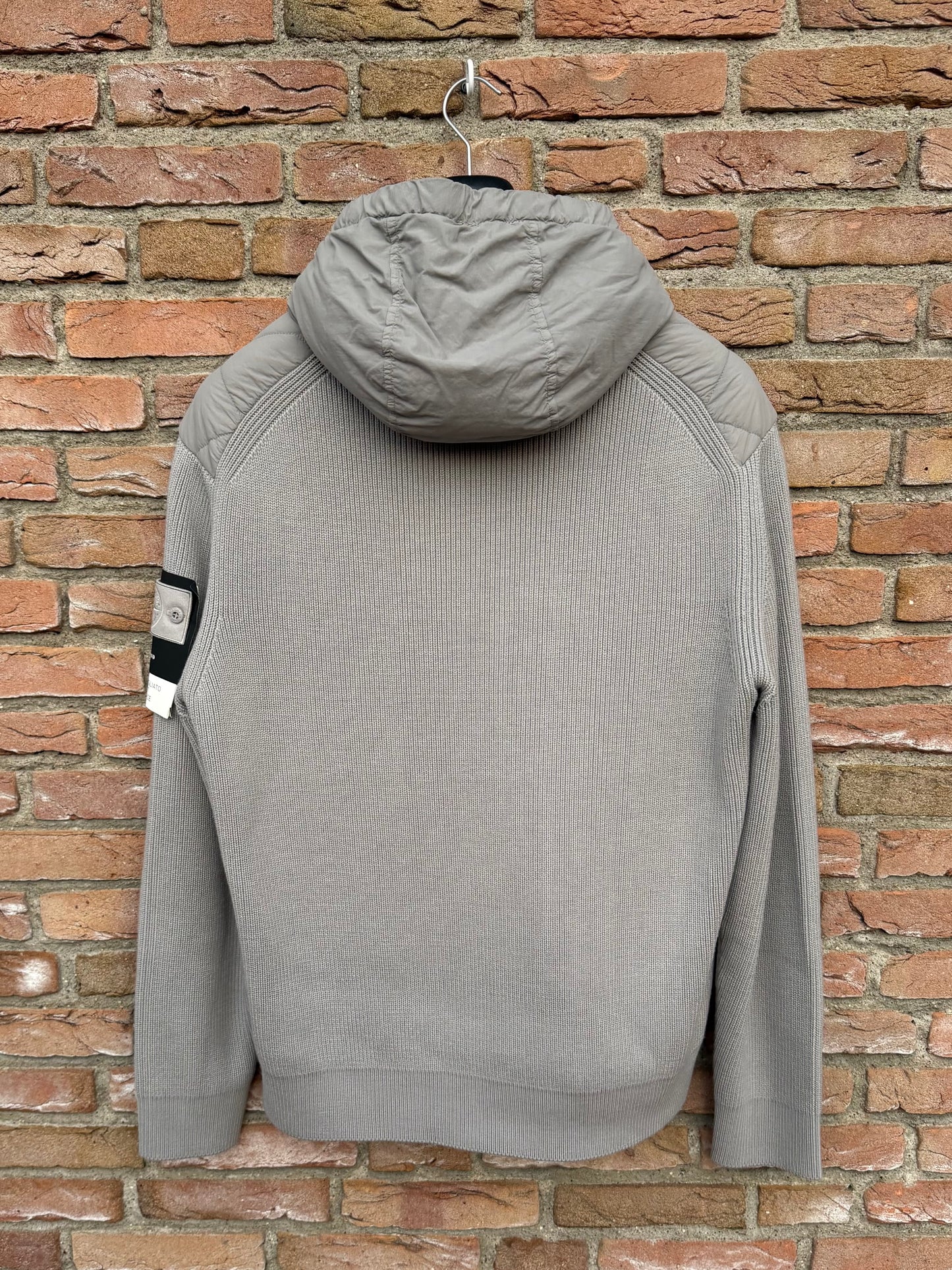 Stone Island Nylon Smerigliato and Knit Jacket - XL