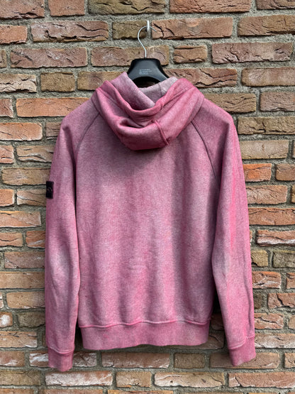 Stone Island Dust Zipped Hoodie - M