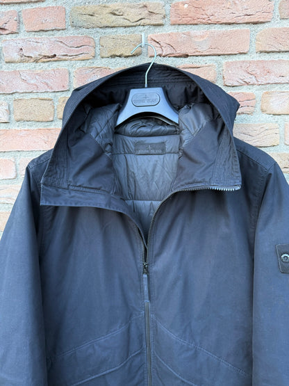 Stone Island Weatherproof Cotton Canvas Ghost Jacket - L
