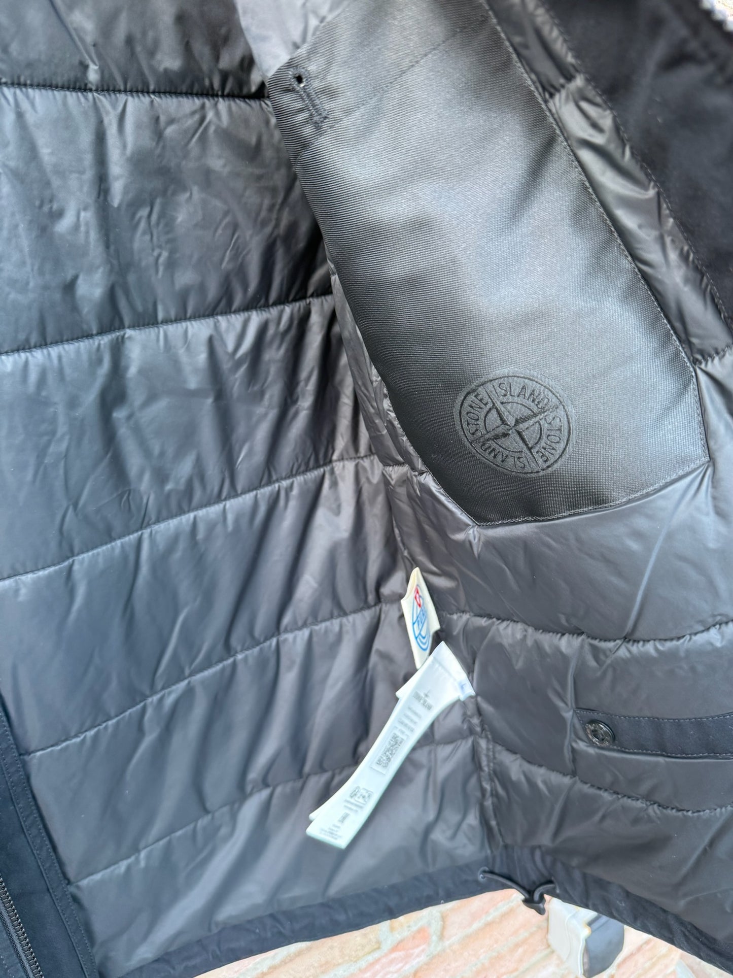 Stone Island Weatherproof Cotton Canvas Ghost Jacket - L
