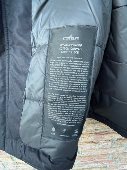Stone Island Weatherproof Cotton Canvas Ghost Jacket - L