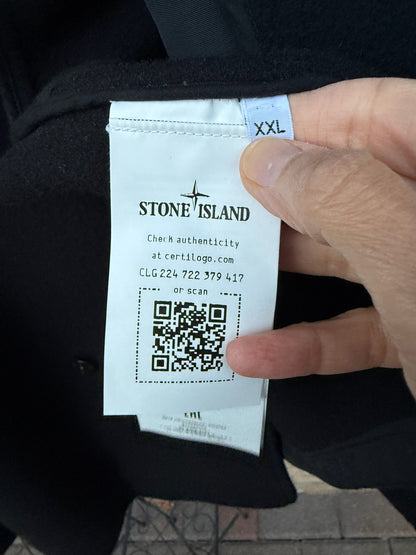 Stone Island Heavy Melton Ghost Jacket - XXL