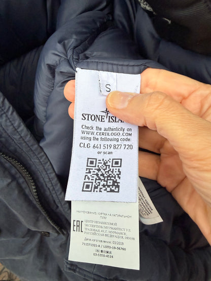 Stone Island 50 Fili Resinata Down-TC Jacket - S