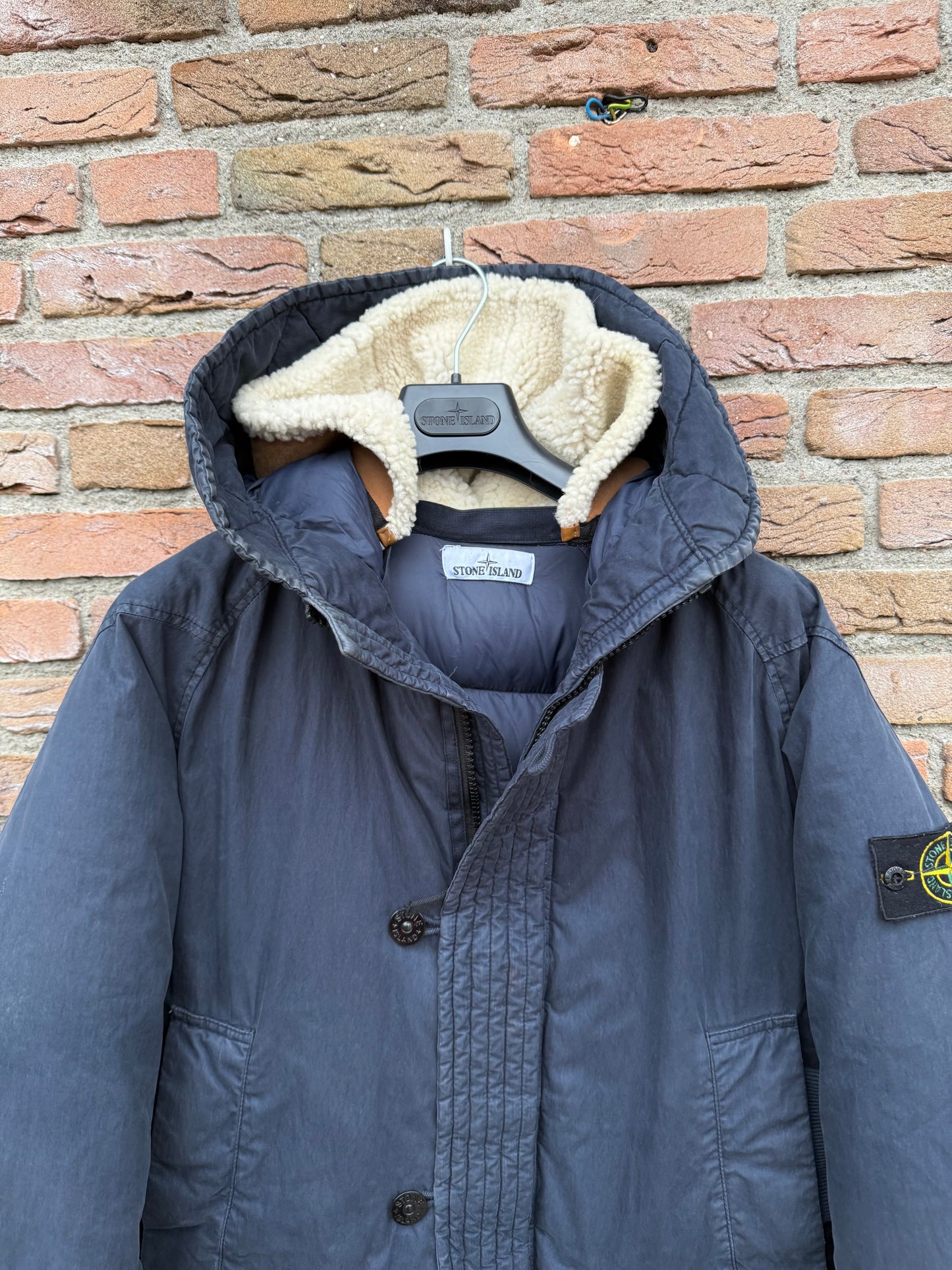 Stone Island 50 Fili Resinata Down-TC Jacket - S