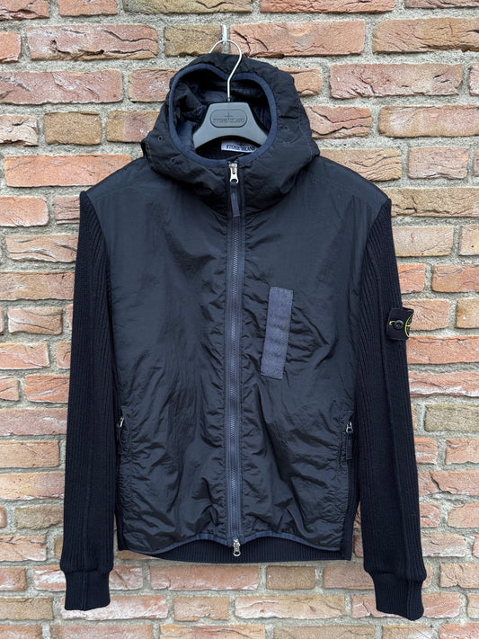 Stone Island Nylon Metal with Primaloft and Knit Jacket - S