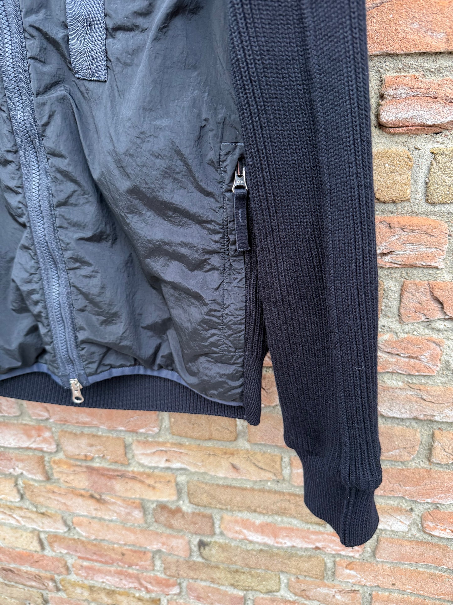 Stone Island Nylon Metal with Primaloft and Knit Jacket - S