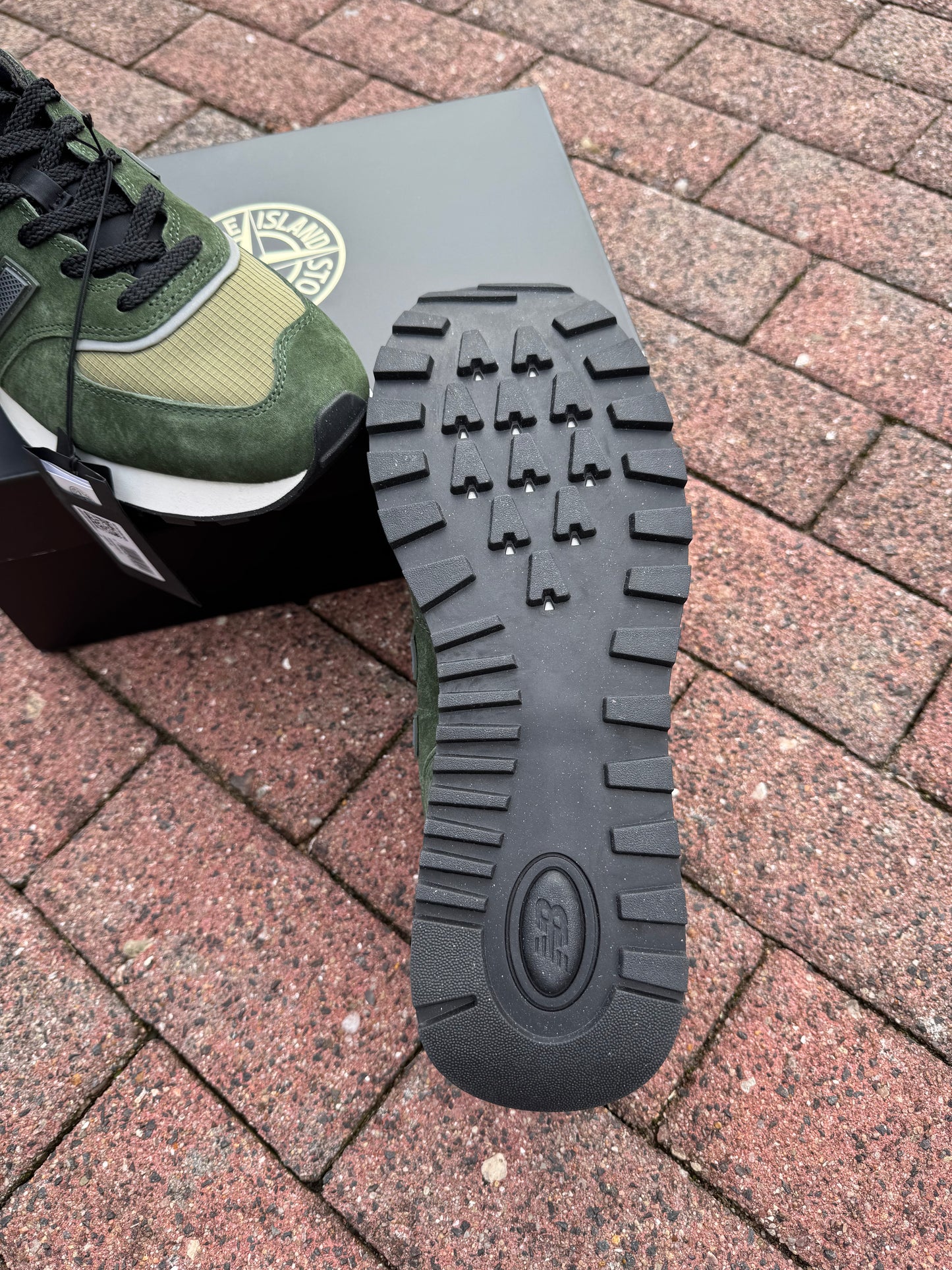 Stone Island x New Balance 574 Legacy - UK 10