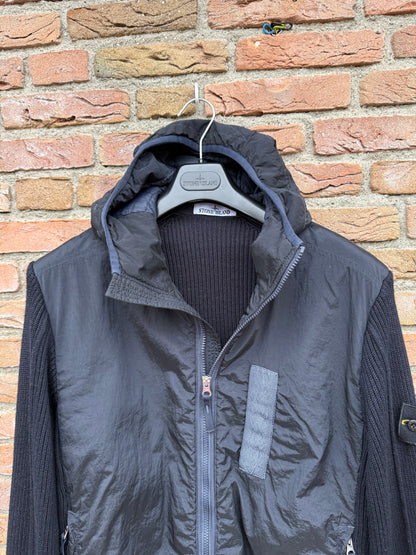 Stone Island Nylon Metal with Primaloft and Knit Jacket - S