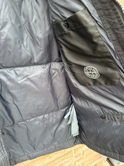 Stone Island Garment Dyed Crinkle Reps R-NY Down Gilet - L