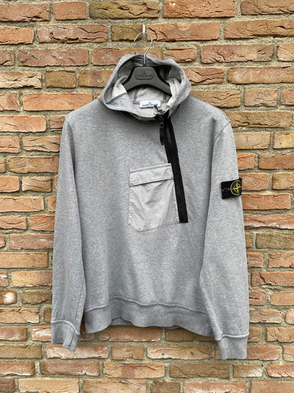 Stone Island Zip Hoodie - L