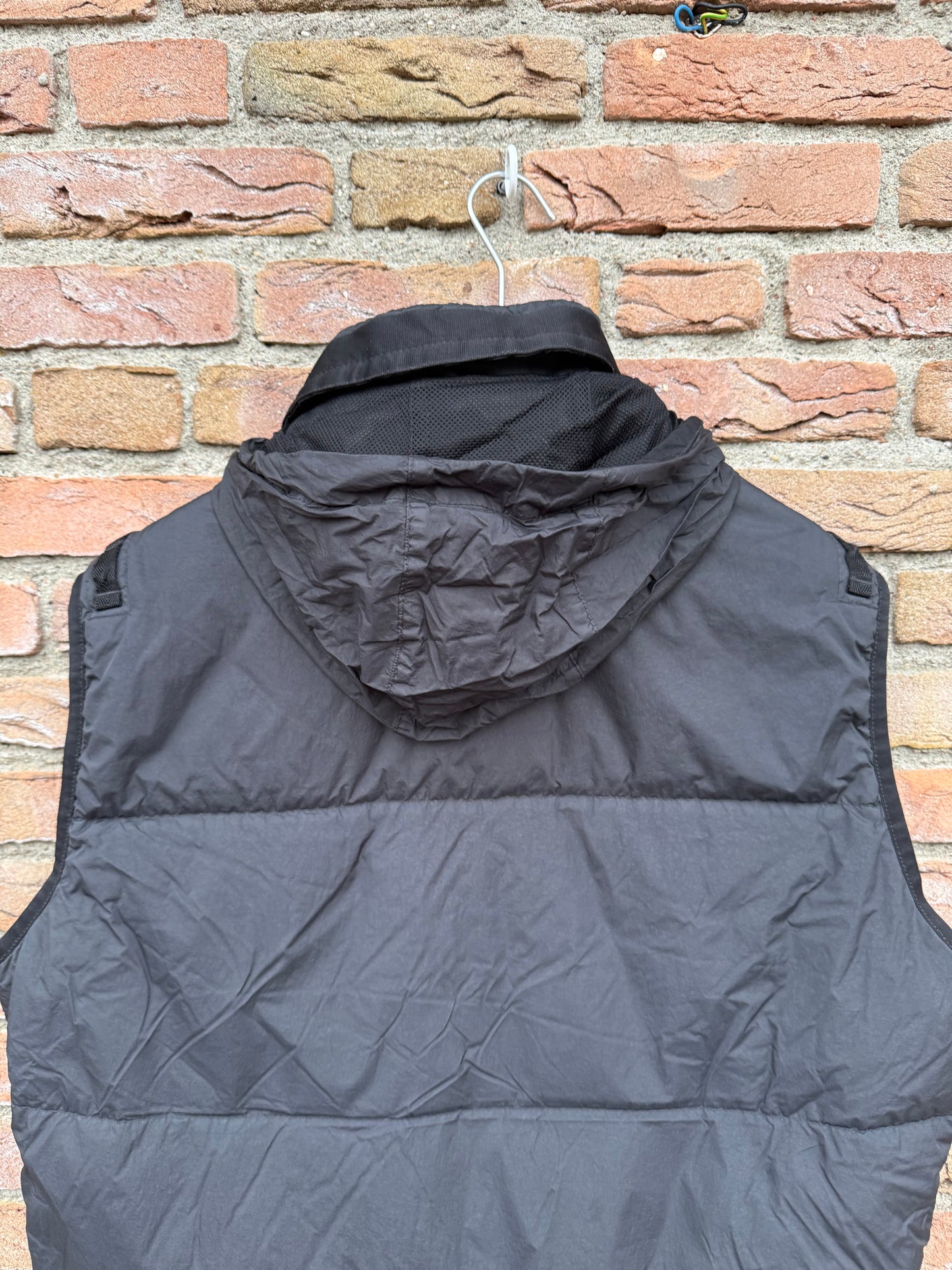 Stone Island Garment Dyed Crinkle Reps R-NY Down Gilet - L
