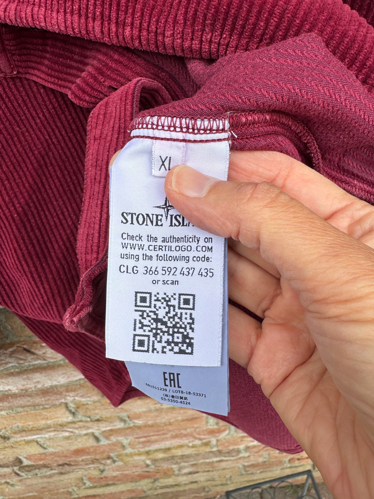 Stone Island Corduroy Overshirt - XL