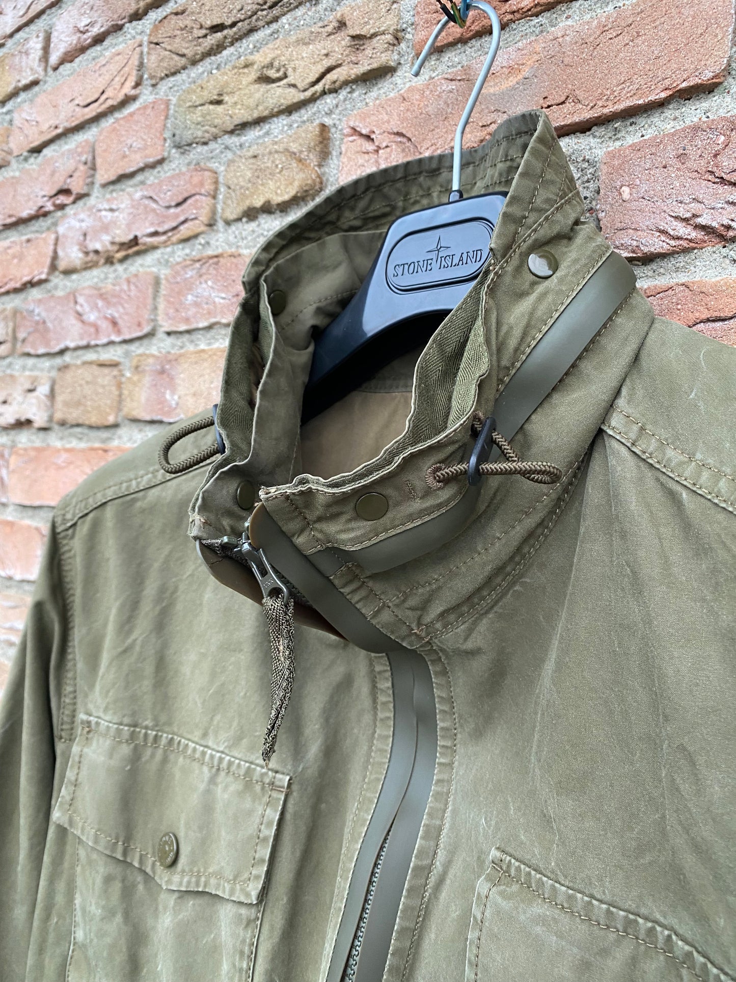 Stone Island Weatherproof Cotton Ghost Jacke - L