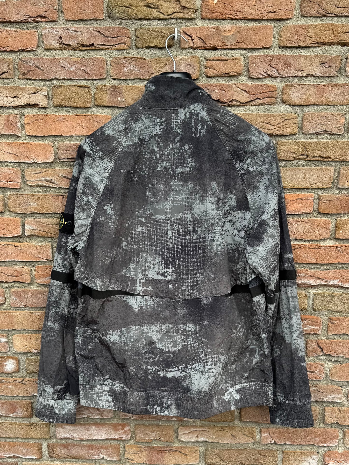 Stone Island Dissolving Grid Camo Jacket - XL