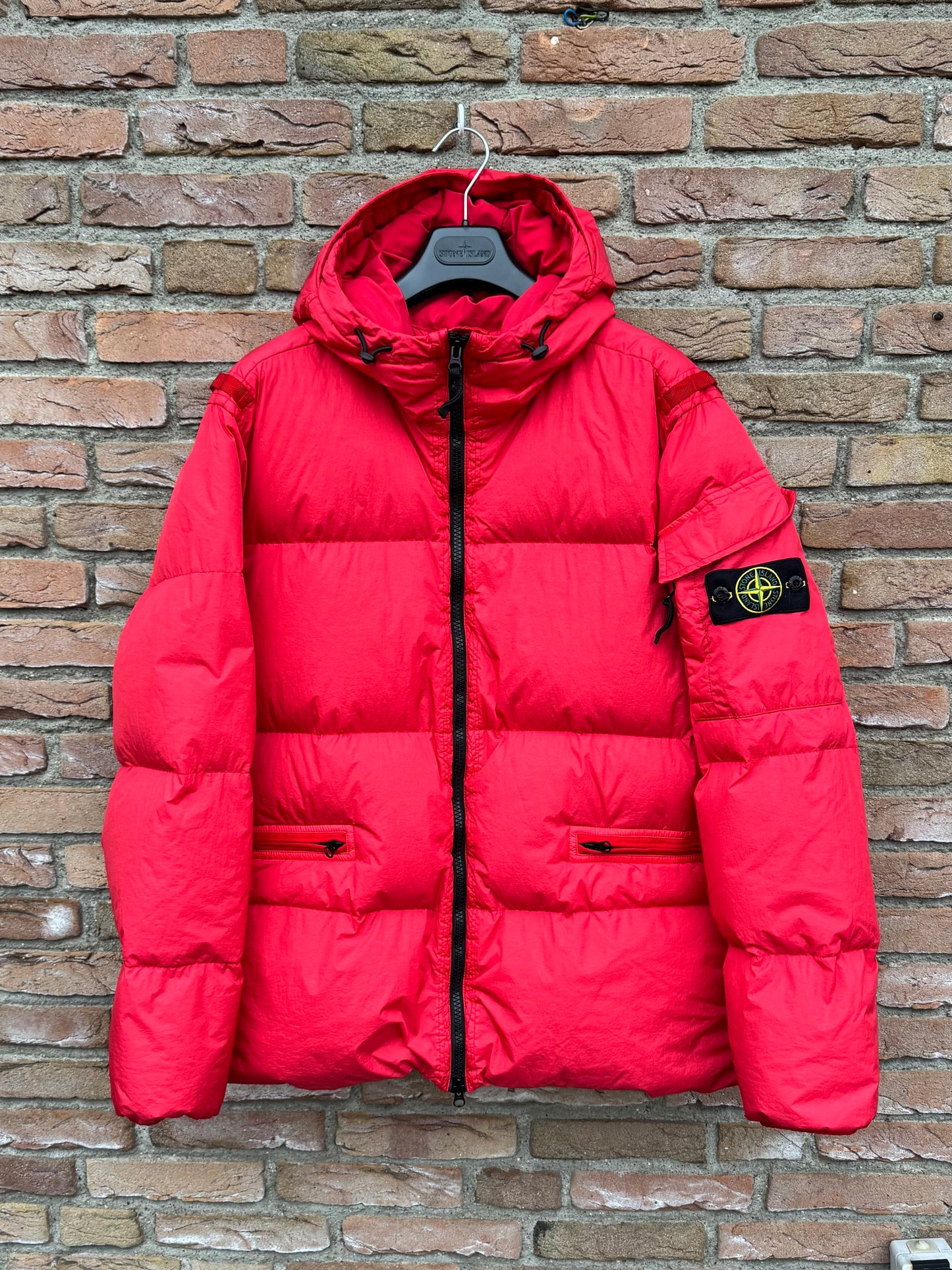Stone Island Crinkle Reps Daunenjacke - XL