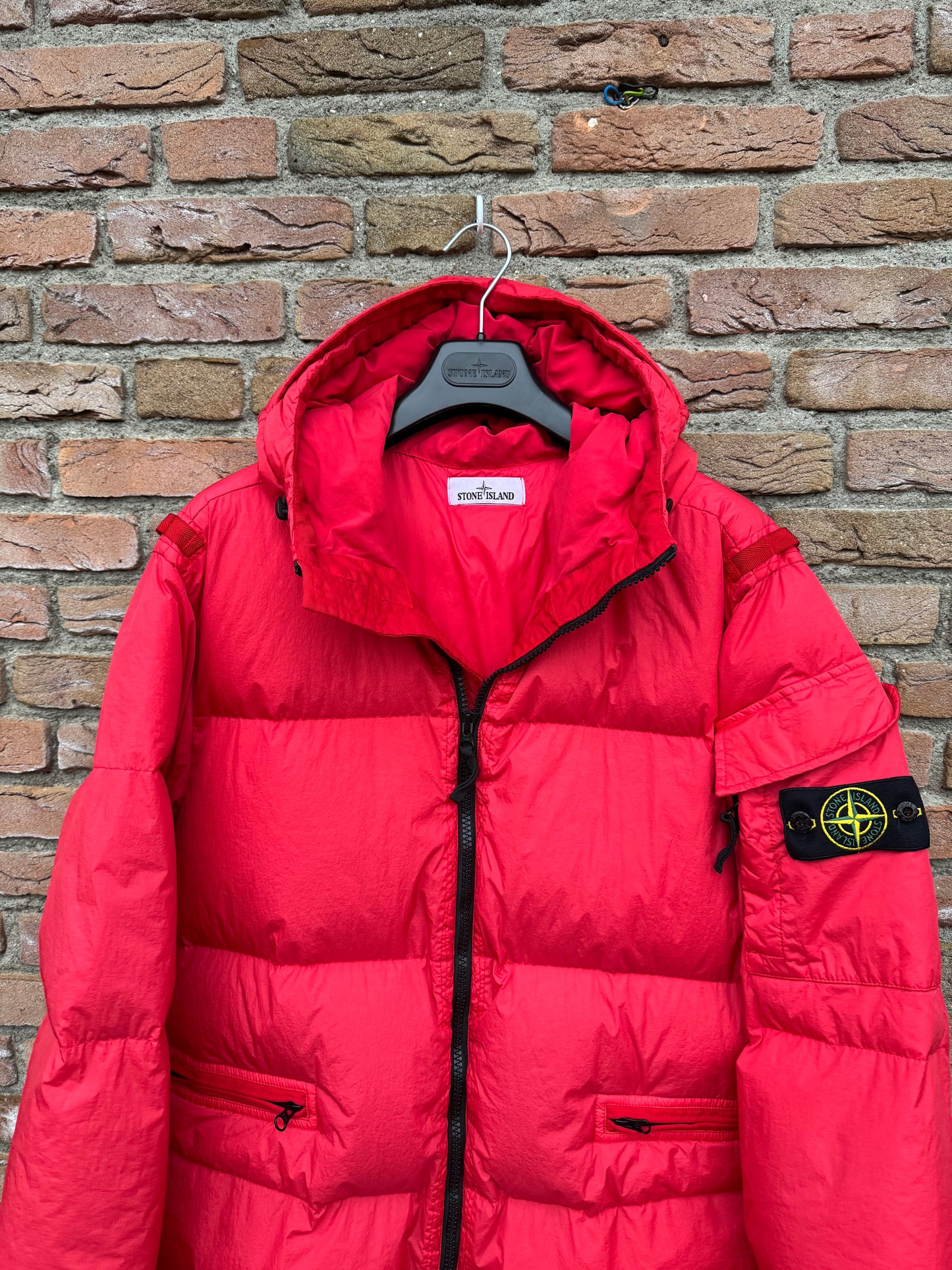 Stone Island Crinkle Reps Daunenjacke - XL