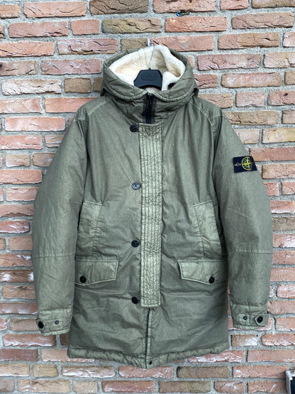 Stone Island 50 Fili Resinata Daunenjacke - L