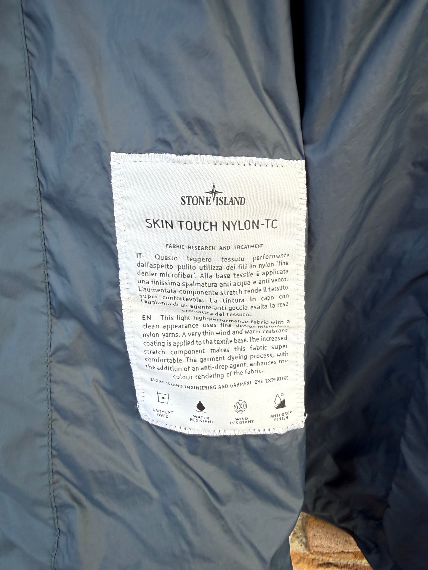Stone Island Skin Touch Nylon-TC Jacket - XL