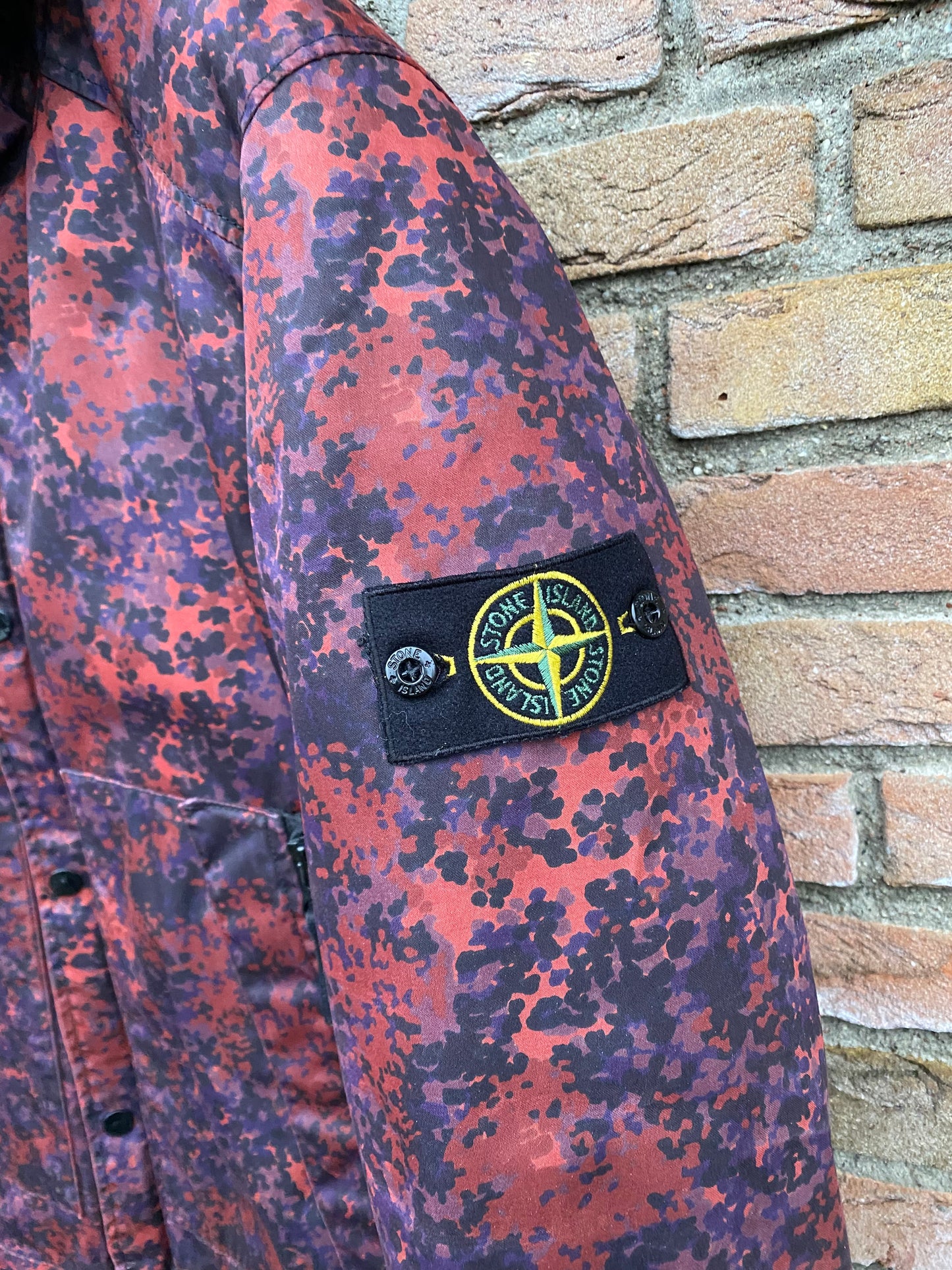 Stone Island Raso Camo Print Jacke - XL