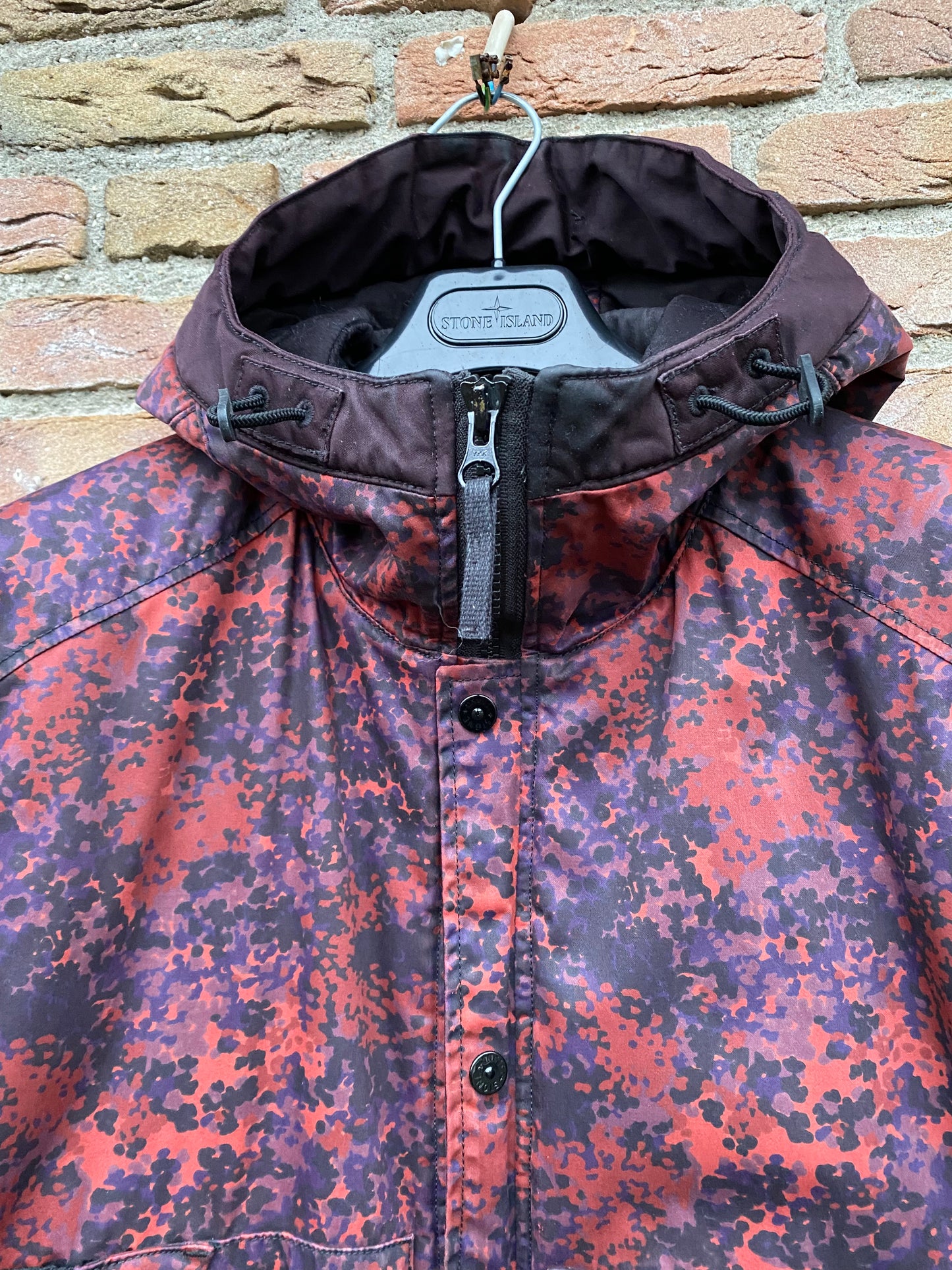 Stone Island Raso Camo Print Jacke - XL