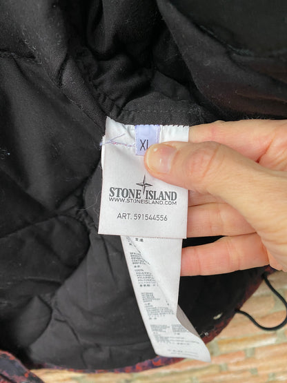 Stone Island Raso Camo Print Jacke - XL