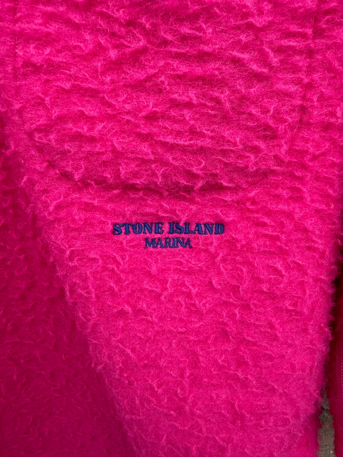 Stone Island Marina Zip Fleece Pullover - M
