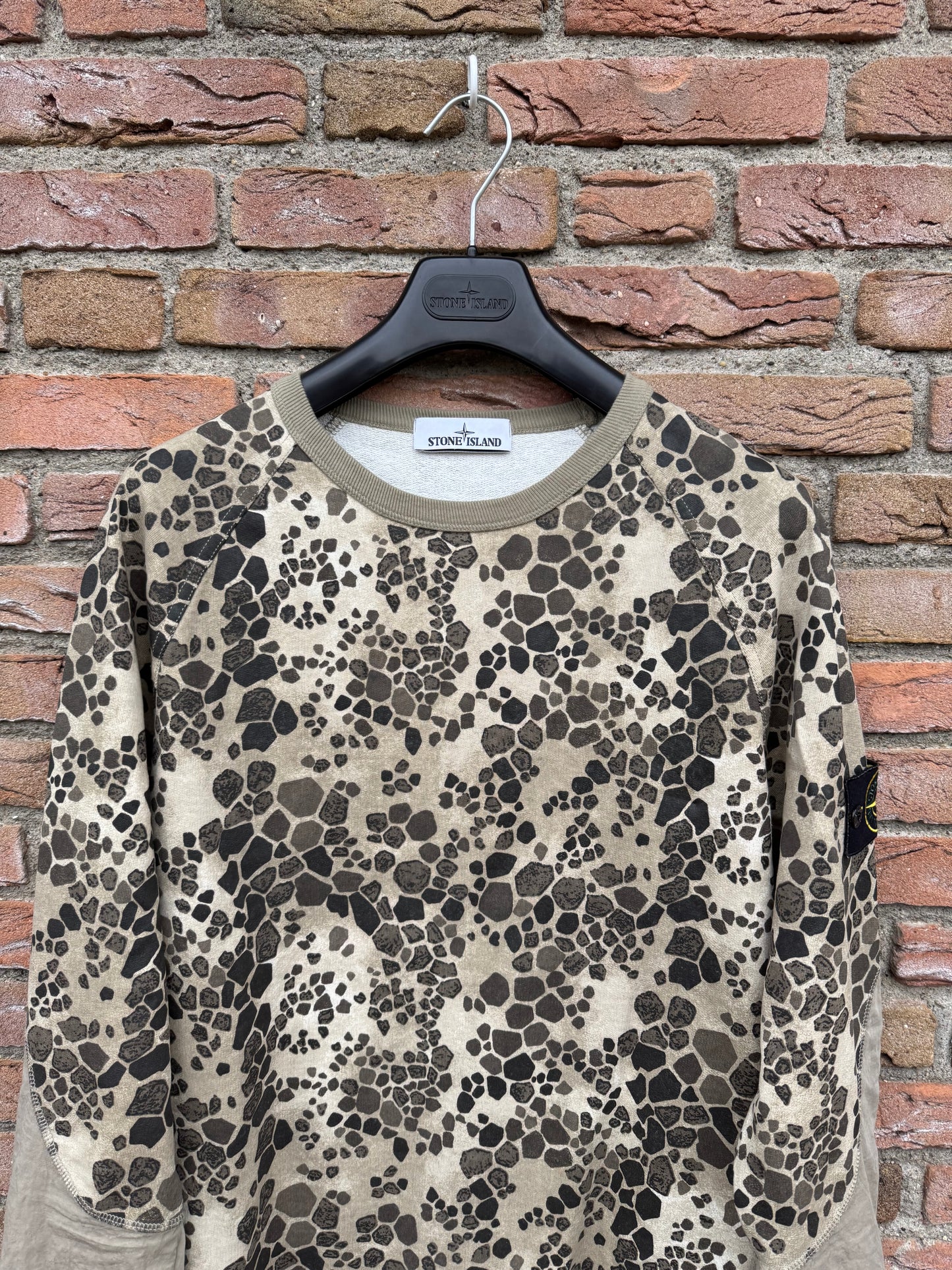Stone Island Alligator Camo Sweatshirt - M