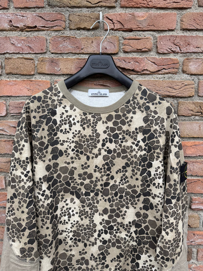 Stone Island Alligator Camo Sweatshirt - M
