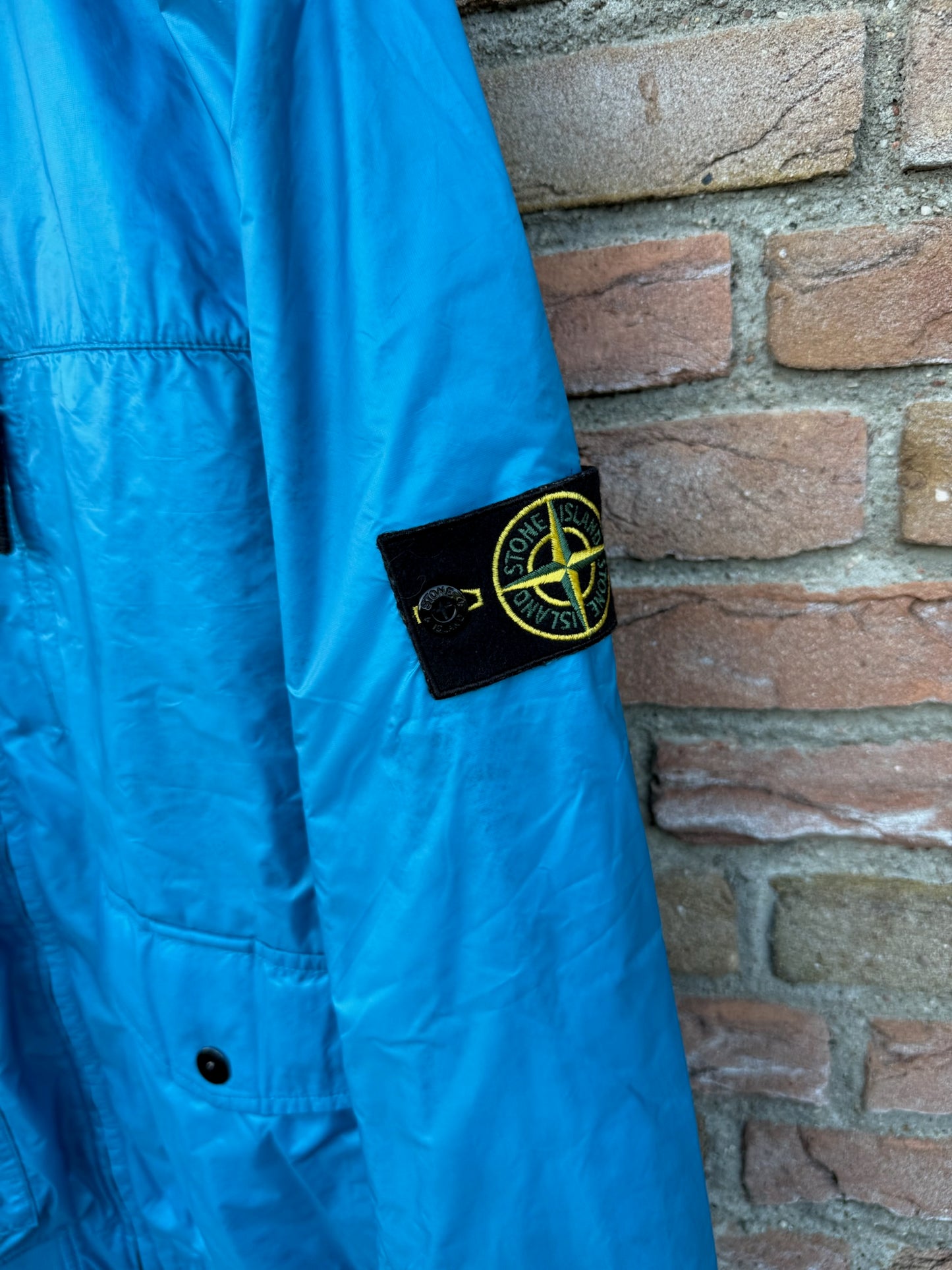 Stone Island Micro Rip Stop 7 Den / Tyvek Shield Jacket - 3XL