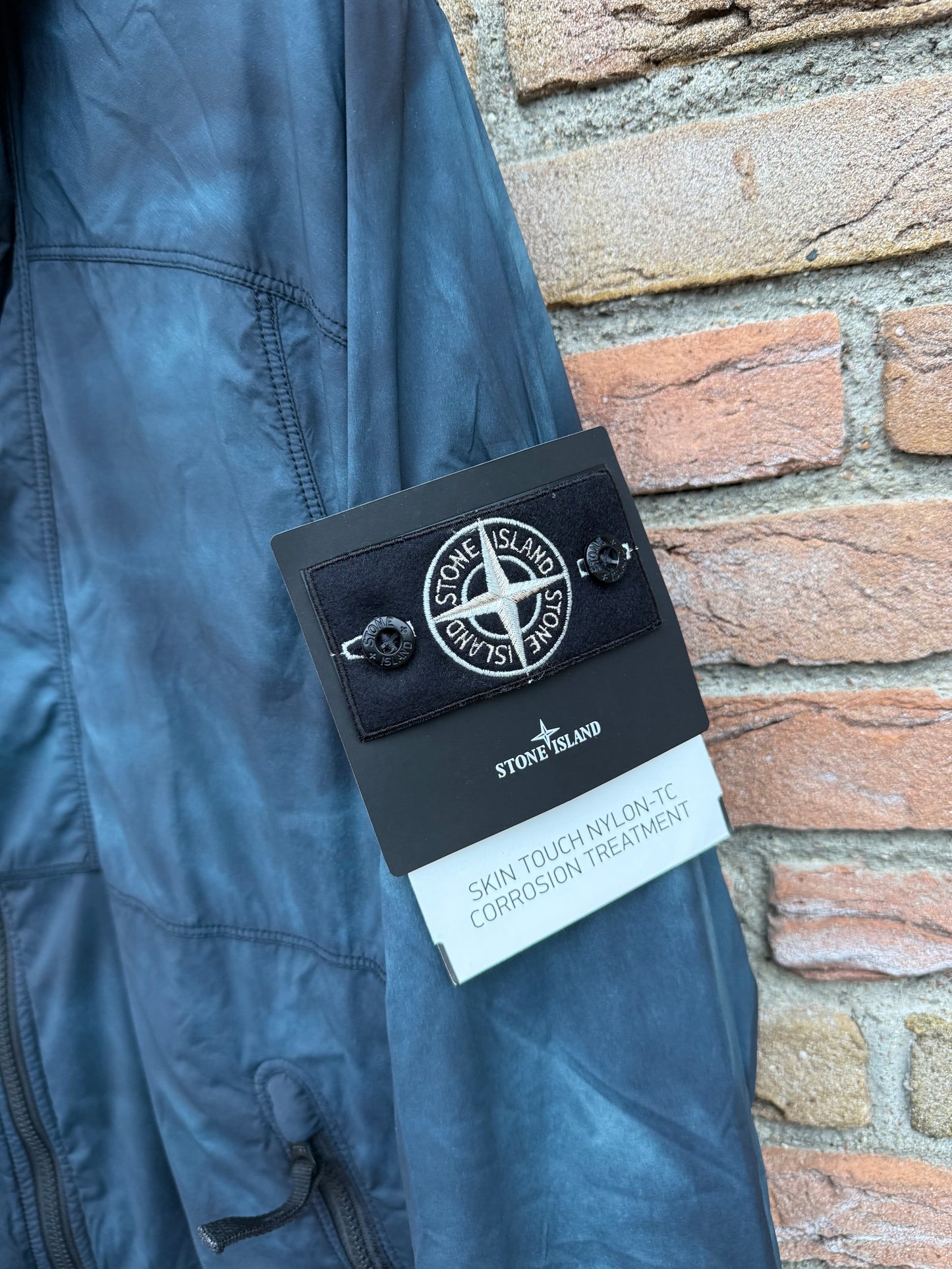 Stone Island Skin Touch Nylon-TC Corrosion Treatment Jacket - L