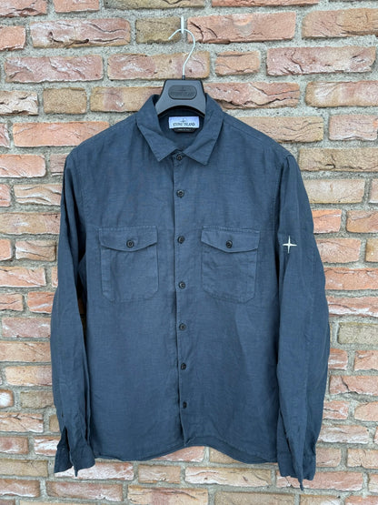 Stone Island Linen Shirt - L