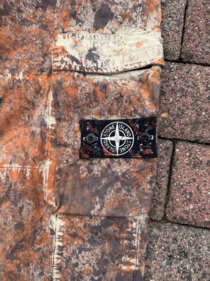 Stone Island Paintball Camo Cargos - W32