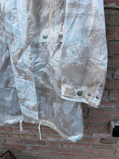 Stone Island UV-Reactive Scan Camo on Nylon Ripstop Jacket - L