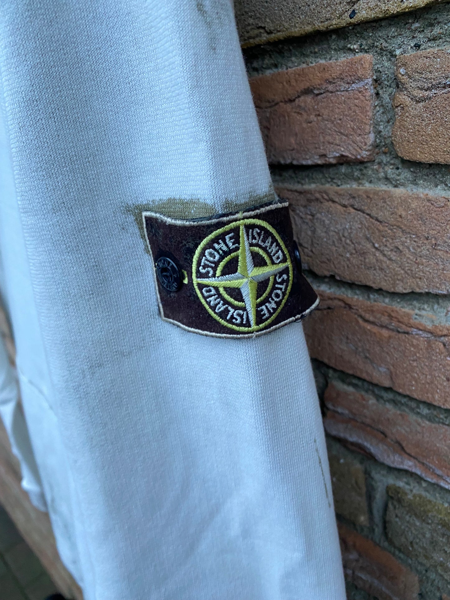 Stone Island Hand Corrosion Hoodie - XL