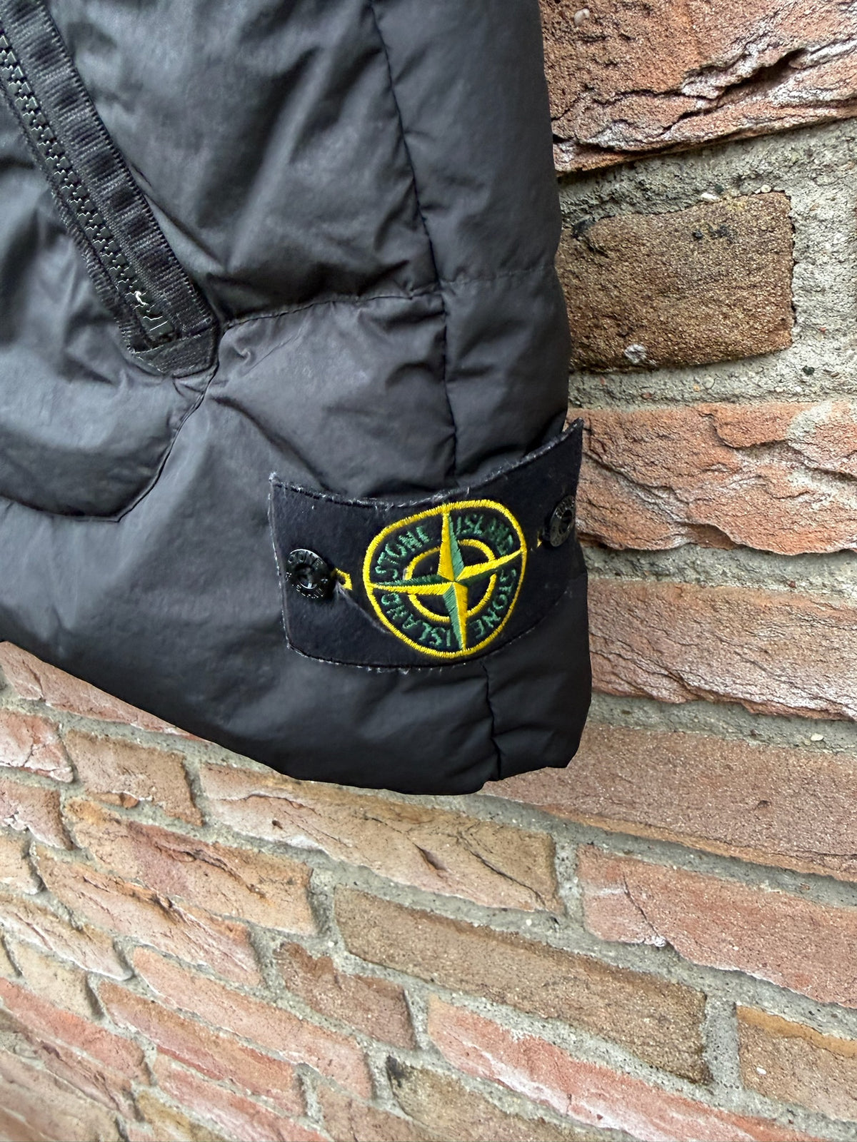 Stone Island Garment Dyed Crinkle Reps NY Down Gilet - M