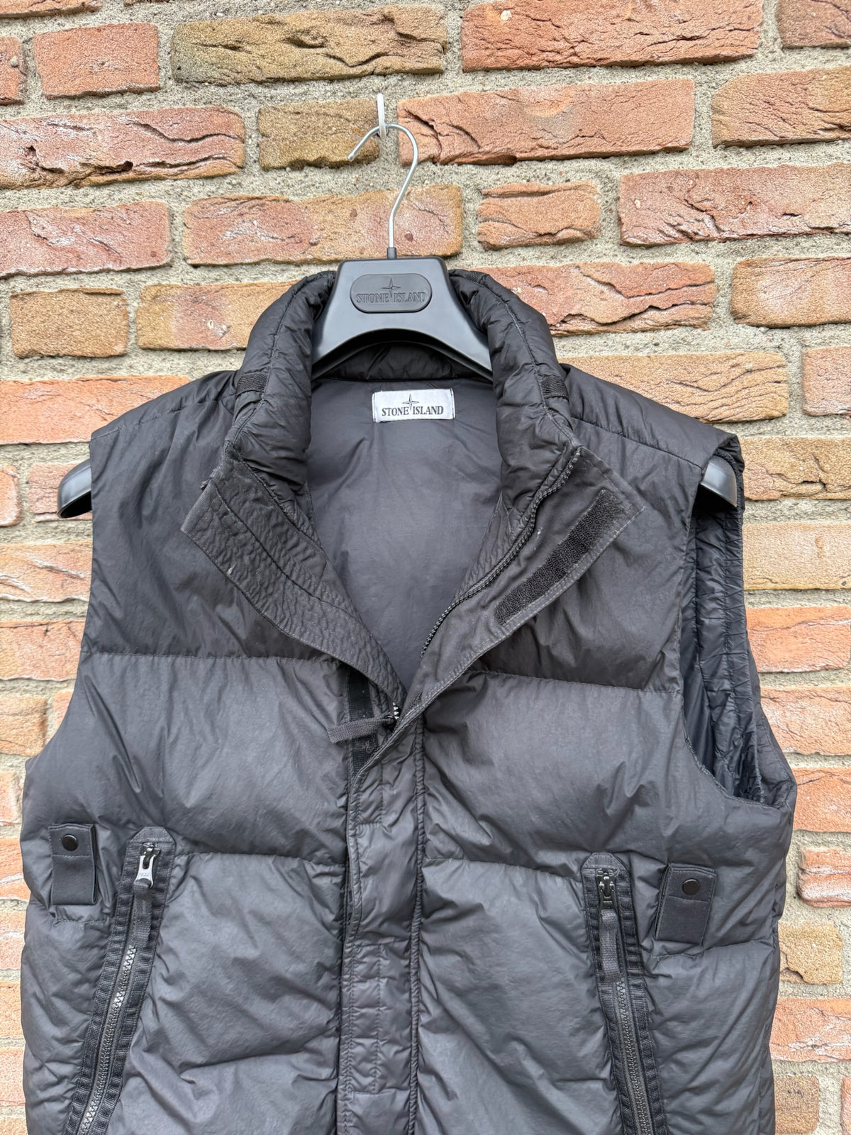 Stone Island Garment Dyed Crinkle Reps NY Down Gilet - M