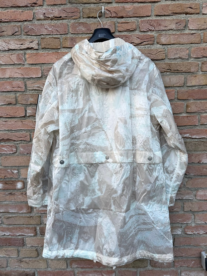 Stone Island UV-Reactive Scan Camo on Nylon Ripstop Jacket - L