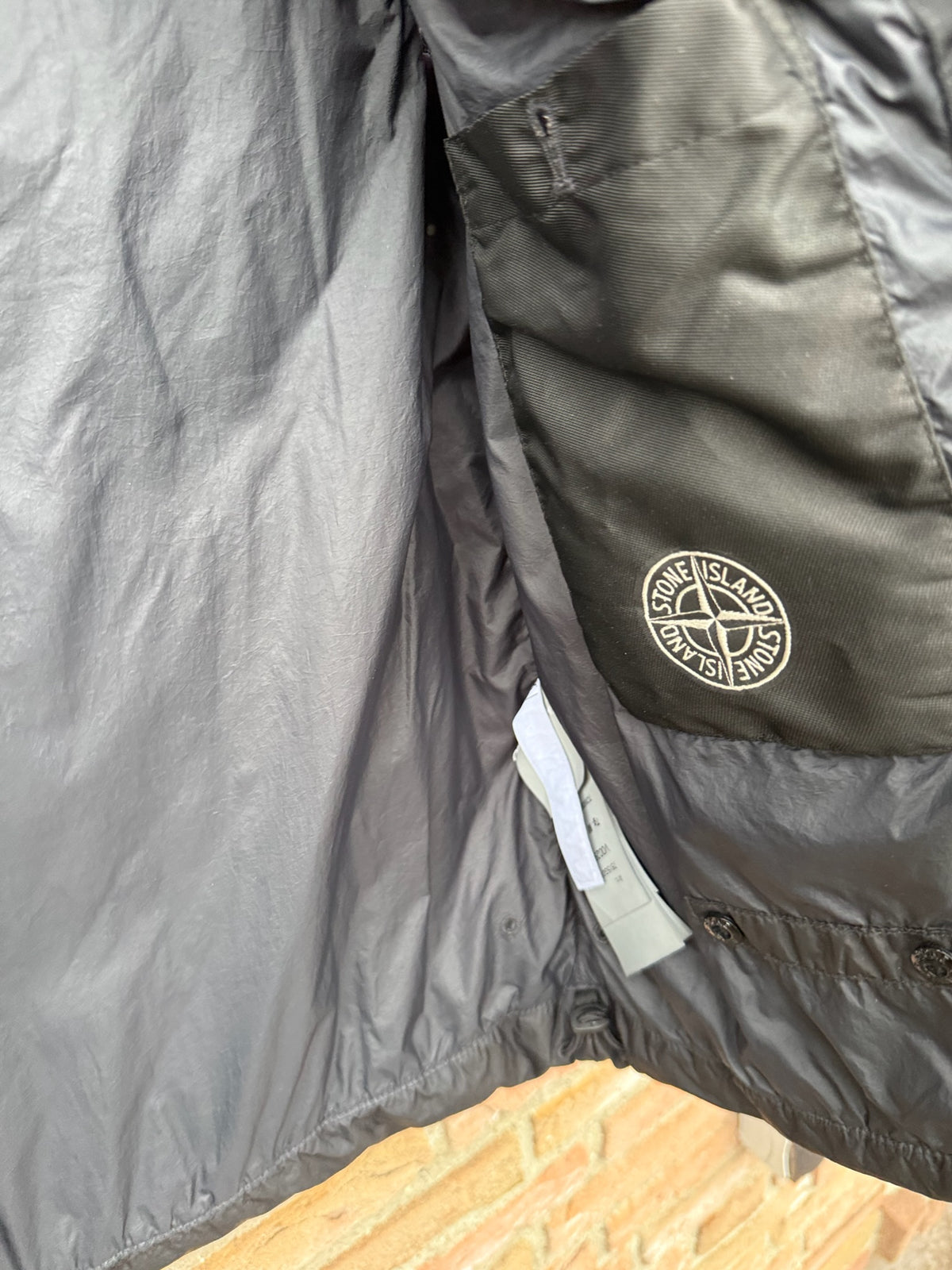 Stone Island Garment Dyed Crinkle Reps NY Down Gilet - M