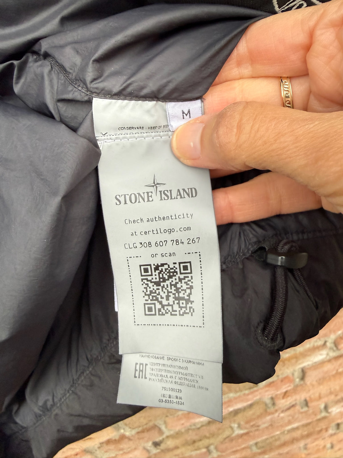 Stone Island Garment Dyed Crinkle Reps NY Down Gilet - M