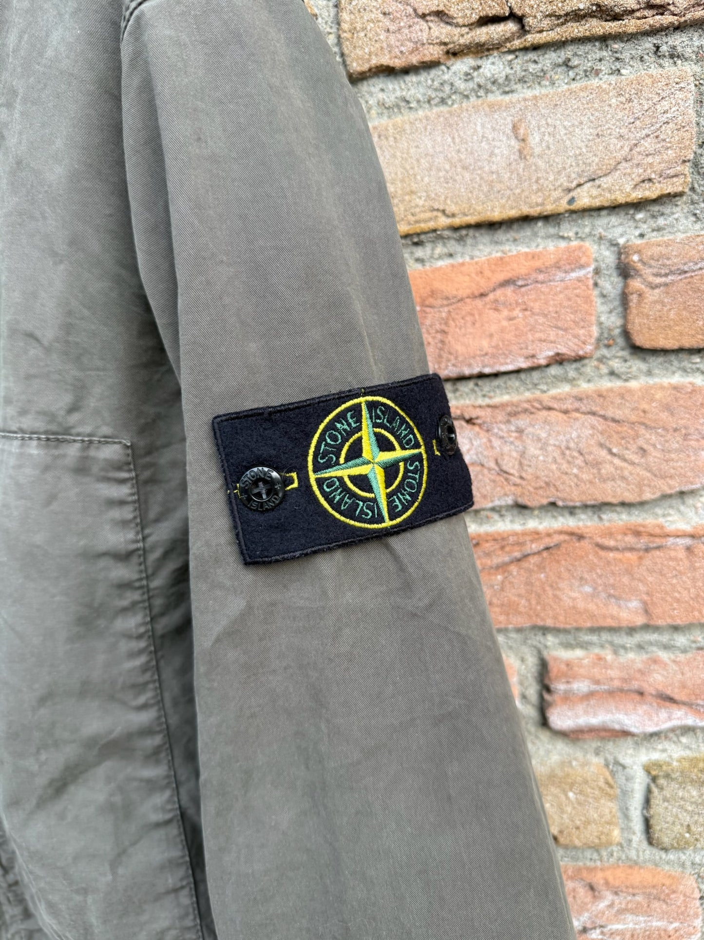 Stone Island Supima Cotton Twill Stretch-TC Jacket - M