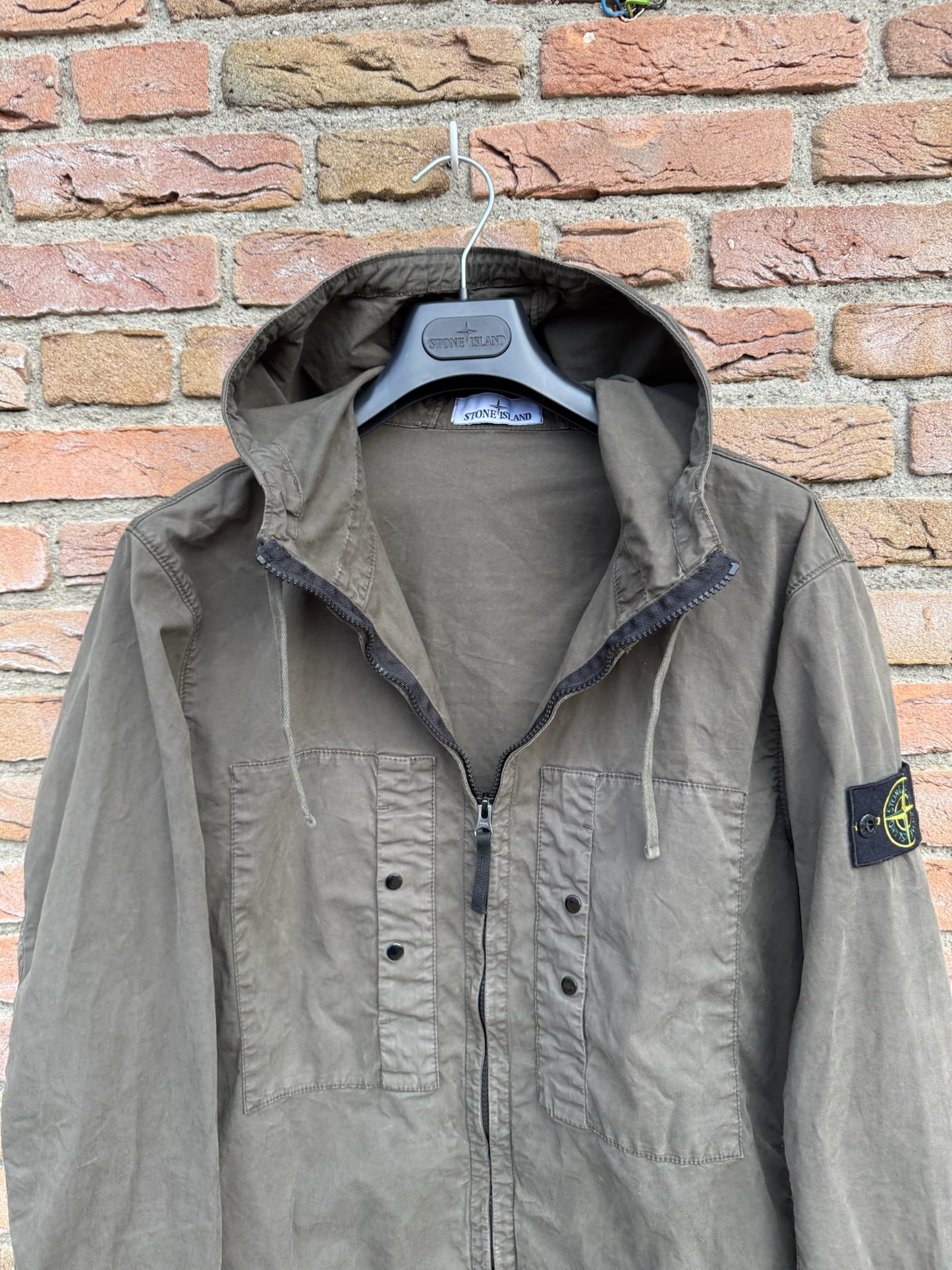 Stone Island Supima Cotton Twill Stretch-TC Jacket - M