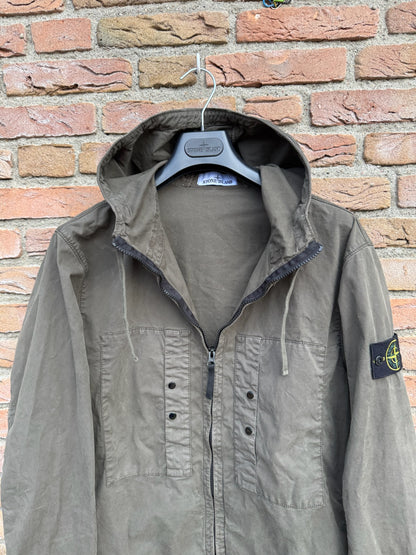 Stone Island Supima Cotton Twill Stretch-TC Jacket - M